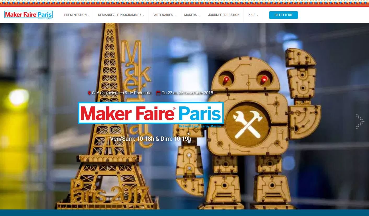 Maker Faire Paris 2018