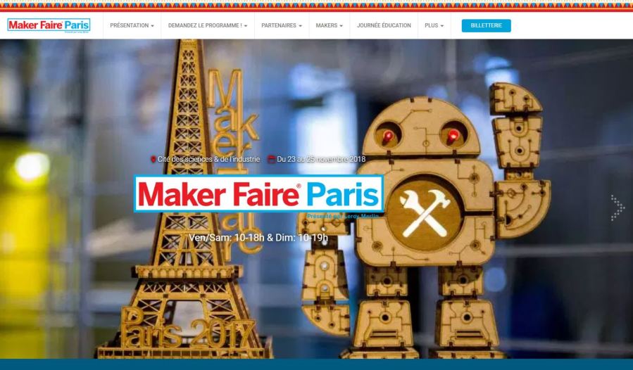 Maker Faire Paris 2018