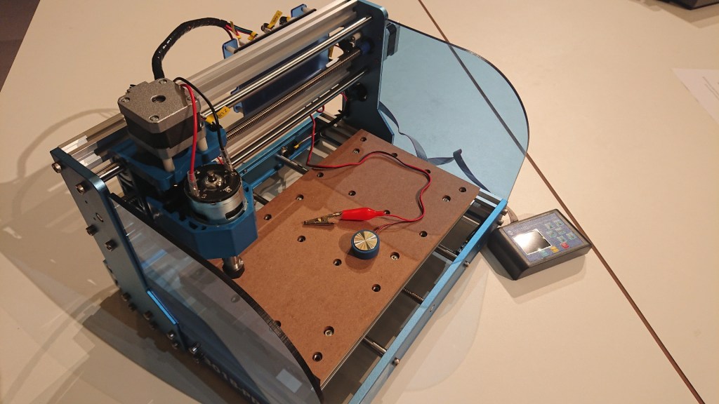 la Fraiseuse CNC Genmitsu 3018 Prover est montée