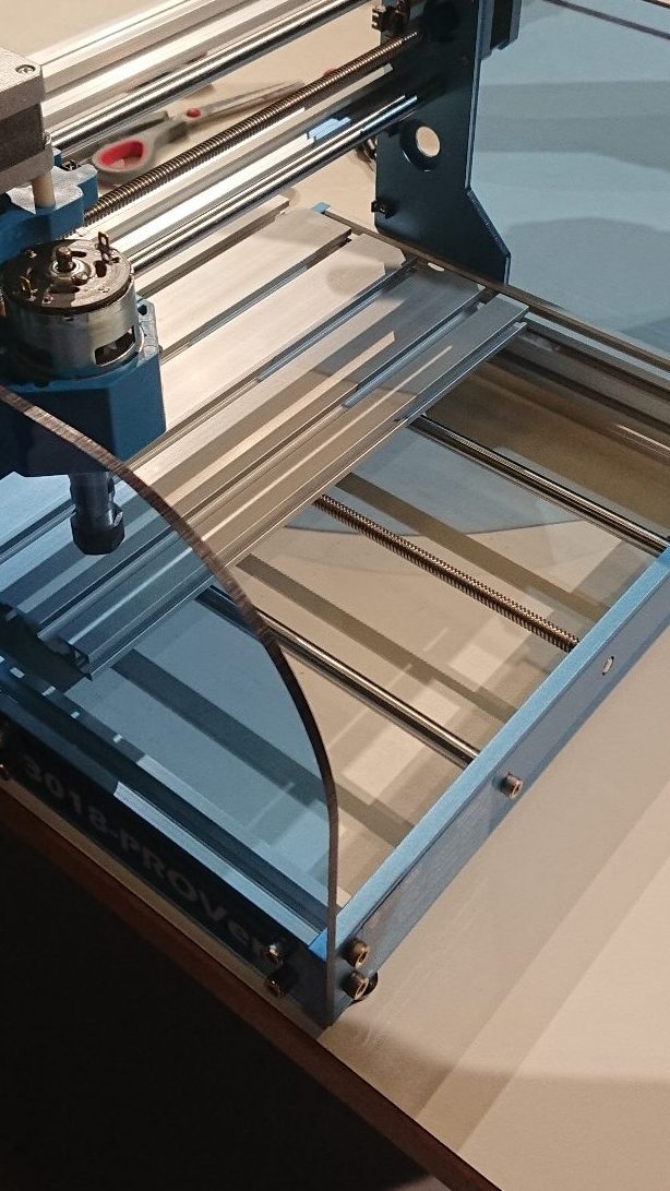 Montage de la fraiseuse