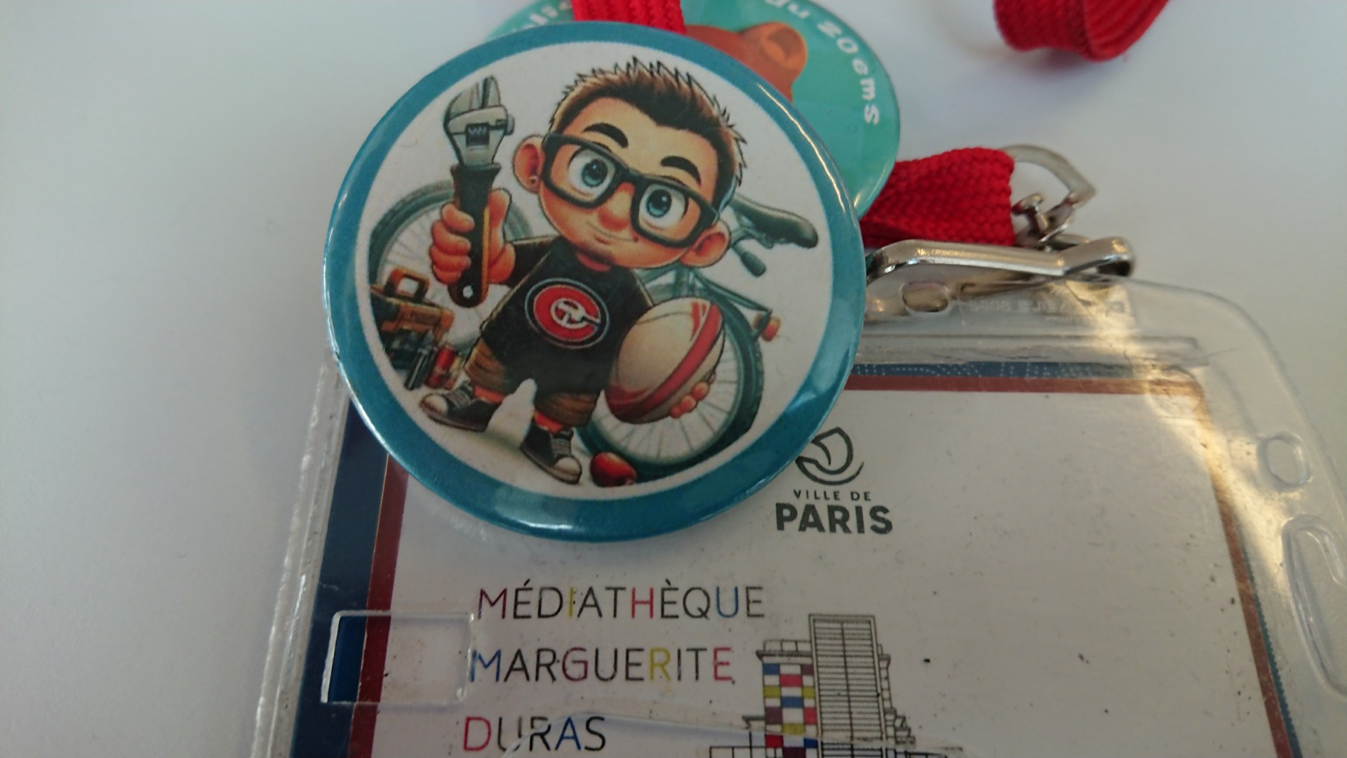 badge créé par IA